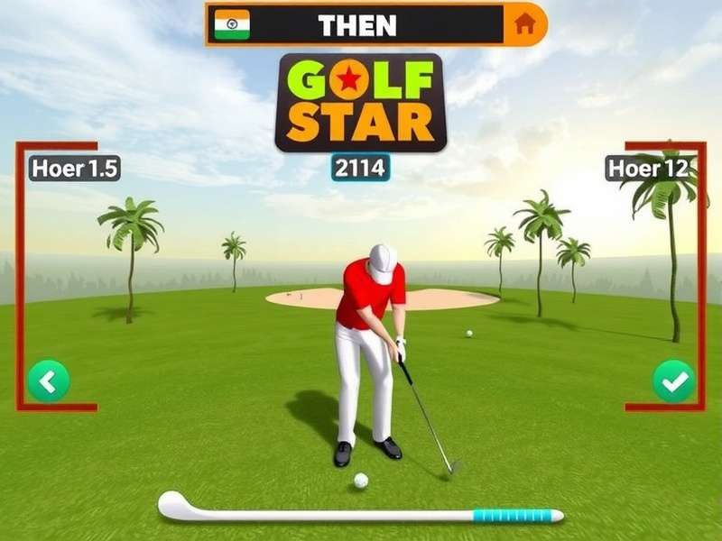 Golf Star India Gameplay Screenshot